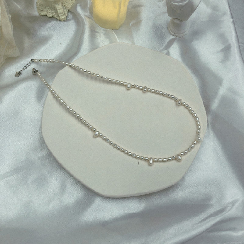 Freshwater Irregular Pearls Necklace (3mm-8mm)