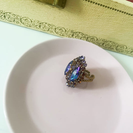 Vintage 1950s Multiple Rhinestone Rings